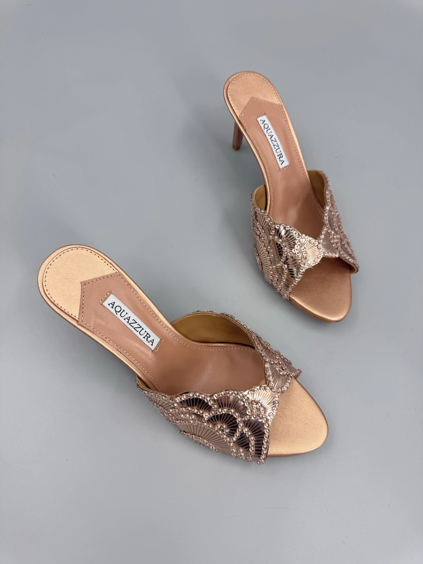 COCO--1QU1ZZUR1 GASHIGL0-NLP-ICE Heel height：8.5CM sheepskin item:E-X555M0599B